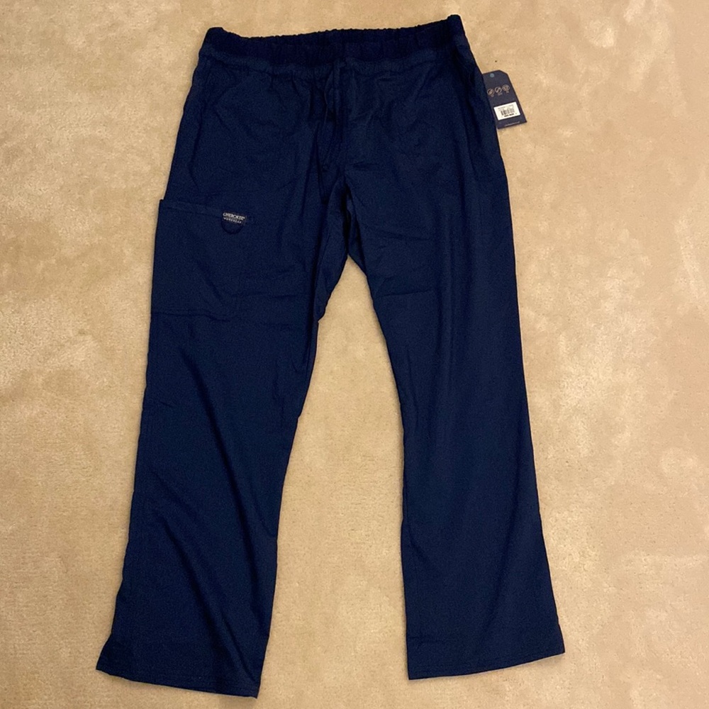 Navy scrub pants